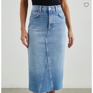 Rails Denim highland Midi Skirt